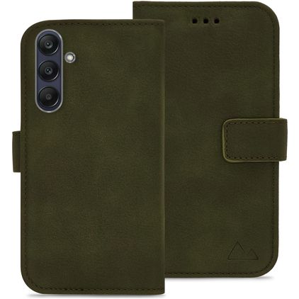My Style Flex Wallet Housse Samsung Galaxy A25 5G Etui Porte-Monnaie - Forest Green