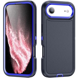Mobigear Rugged iPhone Air Plastique rigide Coque arrière Antichoc - Bleu foncé