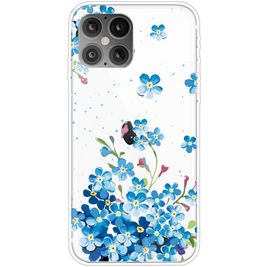 Mobigear Design Coque iPhone 12 Pro Max Coque arrière en TPU Souple - Fleur d'étoile