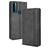 Mobigear Sensation Housse TCL 20 SE Etui Porte-Monnaie - Noir