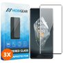 Mobigear Premium OnePlus 12R Verre trempé Protection d'écran - Compatible Coque (Lot de 3)