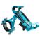 Mobigear Alloy Fixing Support Vélo / Moto Guidon Pince Universel OnePlus Nord CE5 - Bleu