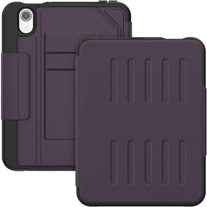 Mobigear Magnetic Folio Coque iPad Mini 7 (2024) Etui + Porte-crayon - Violet