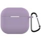 Mobigear Colors Coque Apple AirPods 4 Coque en Silicone Souple - Violet