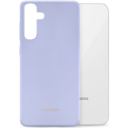 Mobilize Rubber Gelly Samsung Galaxy S23 FE TPU souple Coque arrière - Pastel Purple