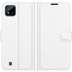 Mobigear Classic Housse Realme C11 (2020) Etui Porte-Monnaie - Blanc
