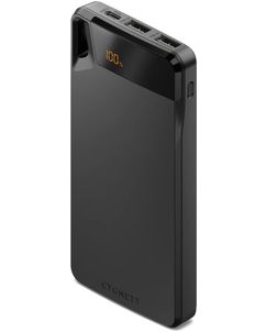 Cygnett Boost 4 - Batterie externe Triple USB / USB-C 10.000 mAh 15W - Noir