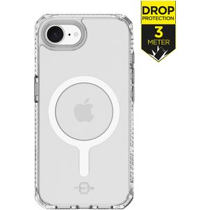 ITSKINS Level 2 HybridMagFrost R Coque iPhone 17e MagSafe Coque arrière Rigide Anti-Chocs - Noir