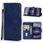 Mobigear Wallet Housse Nokia G11 Plus Etui Porte-Monnaie - Bleu