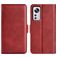 Mobigear Slim Magnet Xiaomi 12 Pro Étui Portefeuille - Rouge