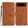 Mobigear Stitch Housse iPhone Air Etui Porte-Monnaie - Marron