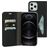 Mobiparts Classic Wallet Housse iPhone 12 Pro Max Etui Porte-Monnaie - Noir
