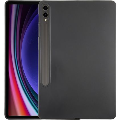 Mobigear Ultra Thin Coque Samsung Galaxy Tab S9 Plus Mince Coque arrière en en TPU Souple - Noir