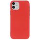 Mobiparts Coque iPhone 12 Pro Coque arrière en Silicone - Scarlet Red