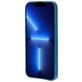 Mobiparts Coque iPhone 13 Pro Coque arrière en Silicone - Blueberry Blue