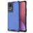 Mobigear Honeycomb Xiaomi 12 Pro Plastique rigide Coque arrière Antichoc - Bleu