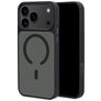 Mobiparts Hardcover Coque iPhone 18 Pro Max MagSafe Coque arrière Rigide - Satin Black