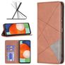 Mobigear Rhombus Slim Samsung Galaxy A13 4G Étui - Marron