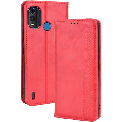 Mobigear Sensation Housse Nokia G11 Plus Etui Porte-Monnaie - Rouge