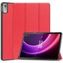 Mobigear Tri-Fold Coque Lenovo Tab P11 Gen 2 Etui - Rouge
