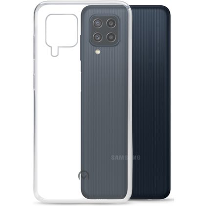 Mobilize Gelly Coque Transparente Samsung Galaxy M22 Coque arrière en TPU Souple - Transparent