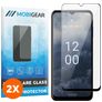 Mobigear Premium Nokia G60 5G Verre trempé Protection d'écran - Compatible Coque - Noir (Lot de 2)