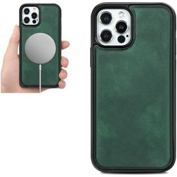 Mobigear Excellent Coque iPhone 12 Pro Max MagSafe Coque arrière - Vert