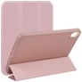 Mobigear Tri-Fold Gel Coque iPad Mini 7 (2024) Etui en TPU,Similicuir - Rose doré