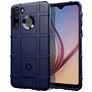 Mobigear Rugged Shield Coque Samsung Galaxy A21 Coque arrière en TPU Souple Anti-Chocs - Bleu