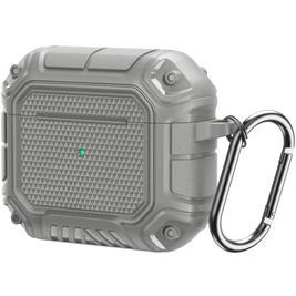 Mobigear Armor Coque Apple AirPods 3 Coque en Silicone Souple - Gris