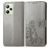 Mobigear Clover Housse Realme C35 Etui Porte-Monnaie - Gris