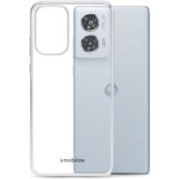 Mobilize Gelly Transparent Motorola Edge 50 Fusion TPU souple Coque arrière - Transparent