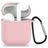 Mobigear Classic Coque Apple AirPods 1 Coque en Silicone Souple - Rose Mobigear Classic Coque Apple AirPods 1 Coque en Silicone Souple - Rose
