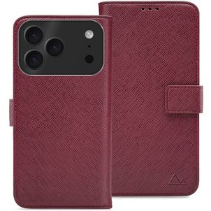My Style Flex Wallet Housse iPhone 17 Pro Etui Porte-Monnaie - Bordeaux