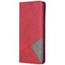 Mobigear Rhombus Slim Housse Huawei P40 Pro Etui - Rouge