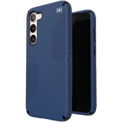 Speck Presidio2 Grip Coque Samsung Galaxy S23 Plus Coque arrière Rigide Anti-Chocs - Coastal Blue