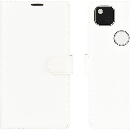 Mobigear Classic Housse Google Pixel 4a Etui Porte-Monnaie - Blanc