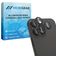 Mobigear Single iPhone 16 Pro Verre trempé Protection objectif caméra - Compatible coque - Noir