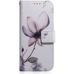 Mobigear Design Housse Motorola Moto E6 Play Etui Porte-Monnaie - Magnolia
