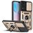 Mobigear Armor Ring Cam Slide Coque Vivo Y33s Coque arrière Rigide Anti-Chocs avec Anneau-Support et Protecteur Lentilles - Or
