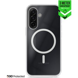 Striker X-Core Xtreme Impact Coque Transparente Samsung Galaxy A17 MagSafe Coque arrière Rigide Anti-Chocs - Transparent