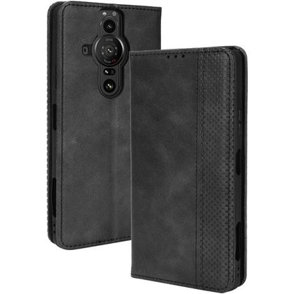 Mobigear Sensation Housse Sony Xperia Pro-I Etui Porte-Monnaie - Noir