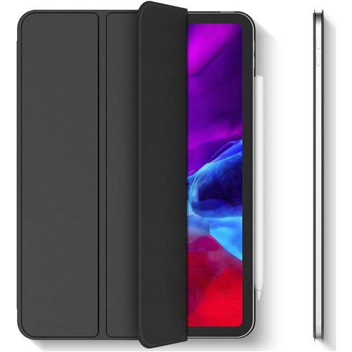Mobigear Tri-Fold Magnet Coque iPad Pro 12.9 Pouces (2018) Etui - Noir