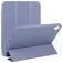 Mobigear Tri-Fold Gel Coque iPad Mini 6 (2021) Etui en TPU,Similicuir - Lavande