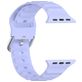 Mobigear Bumpy Bracelet Silicone Apple Watch Fermeture boucle ardillon - 49/46/45/44 mm - Violet