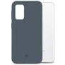 Mobilize Rubber Gelly Coque Samsung Galaxy A32 5G Coque arrière en TPU Souple - Matt Blue