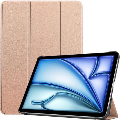 Mobigear Tri-Fold Coque iPad Air 13 Pouces (2026) Etui - Rose doré