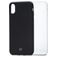 Mobilize Gelly Coque iPhone XR Coque arrière en TPU Souple - Matt Black
