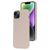 Mobiparts Coque iPhone 14 Plus Coque arrière en Silicone - Soft Salmon