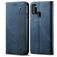 Mobigear Denim Slim Housse Samsung Galaxy A21s Etui Porte-Monnaie - Bleu